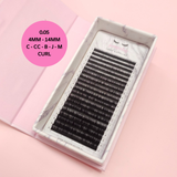 Mini Lengths + J-B-M Curl Russian Volume Lashes