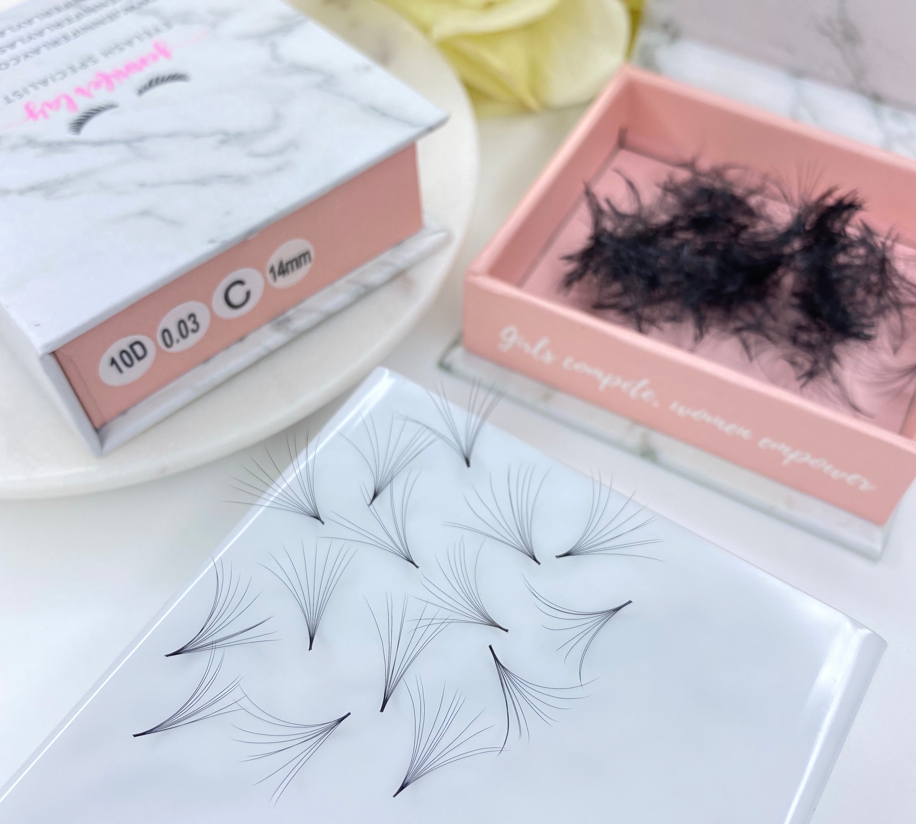 10D 0.03 Loose Pro-Made Fans