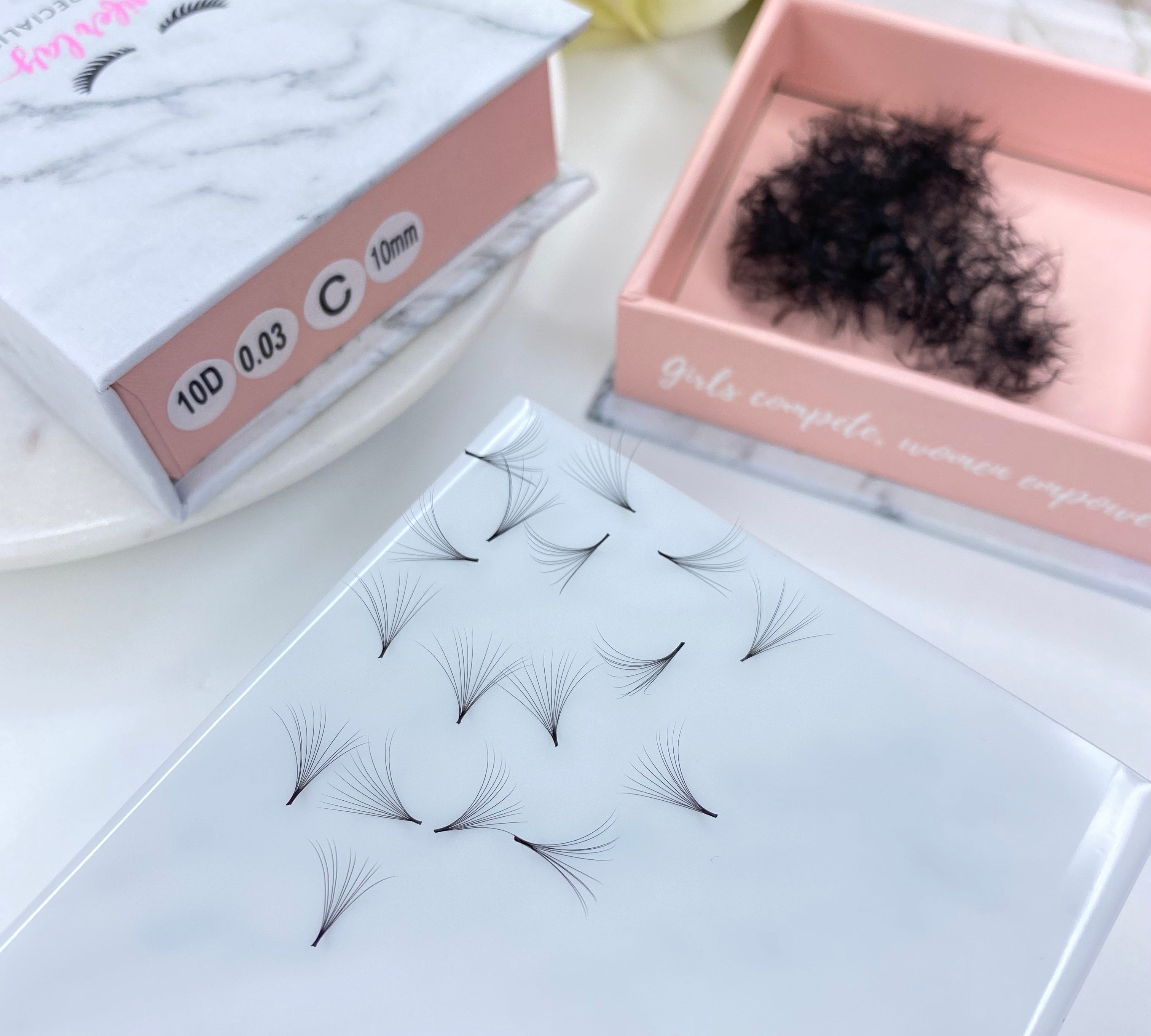 10D 0.03 Loose Pro-Made Fans