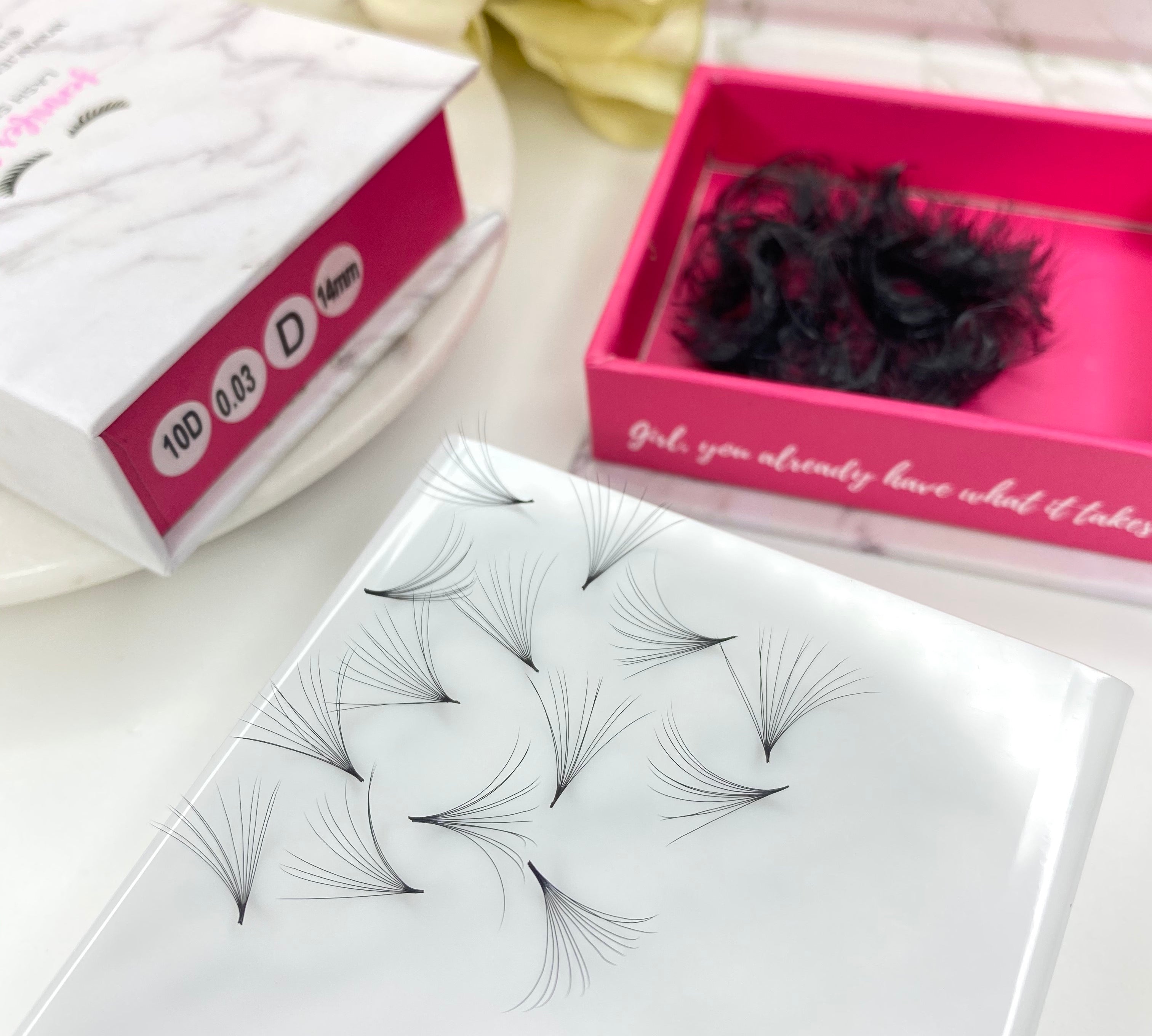 10D 0.03 Loose Pro-Made Fans