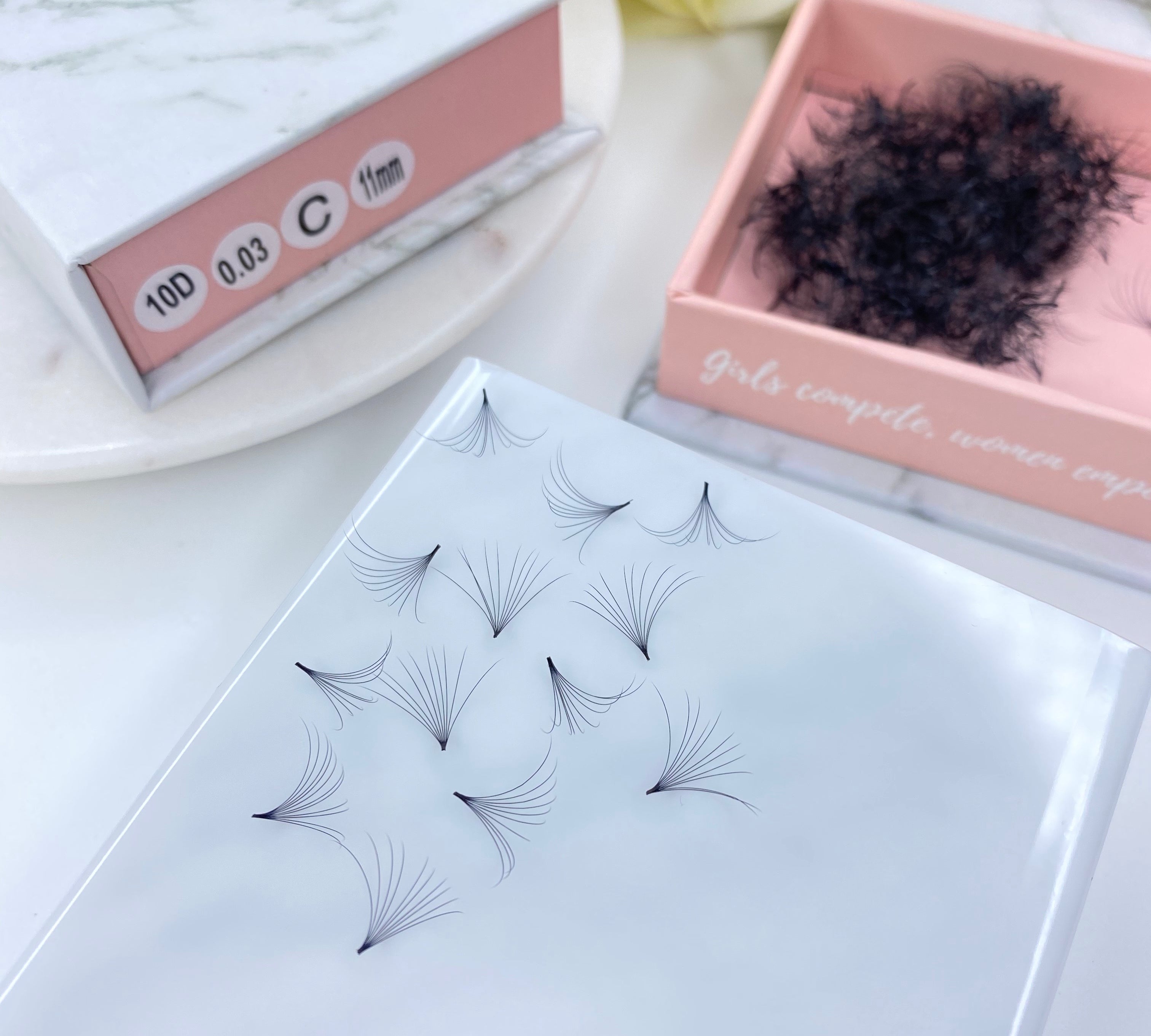 10D 0.03 Loose Pro-Made Fans