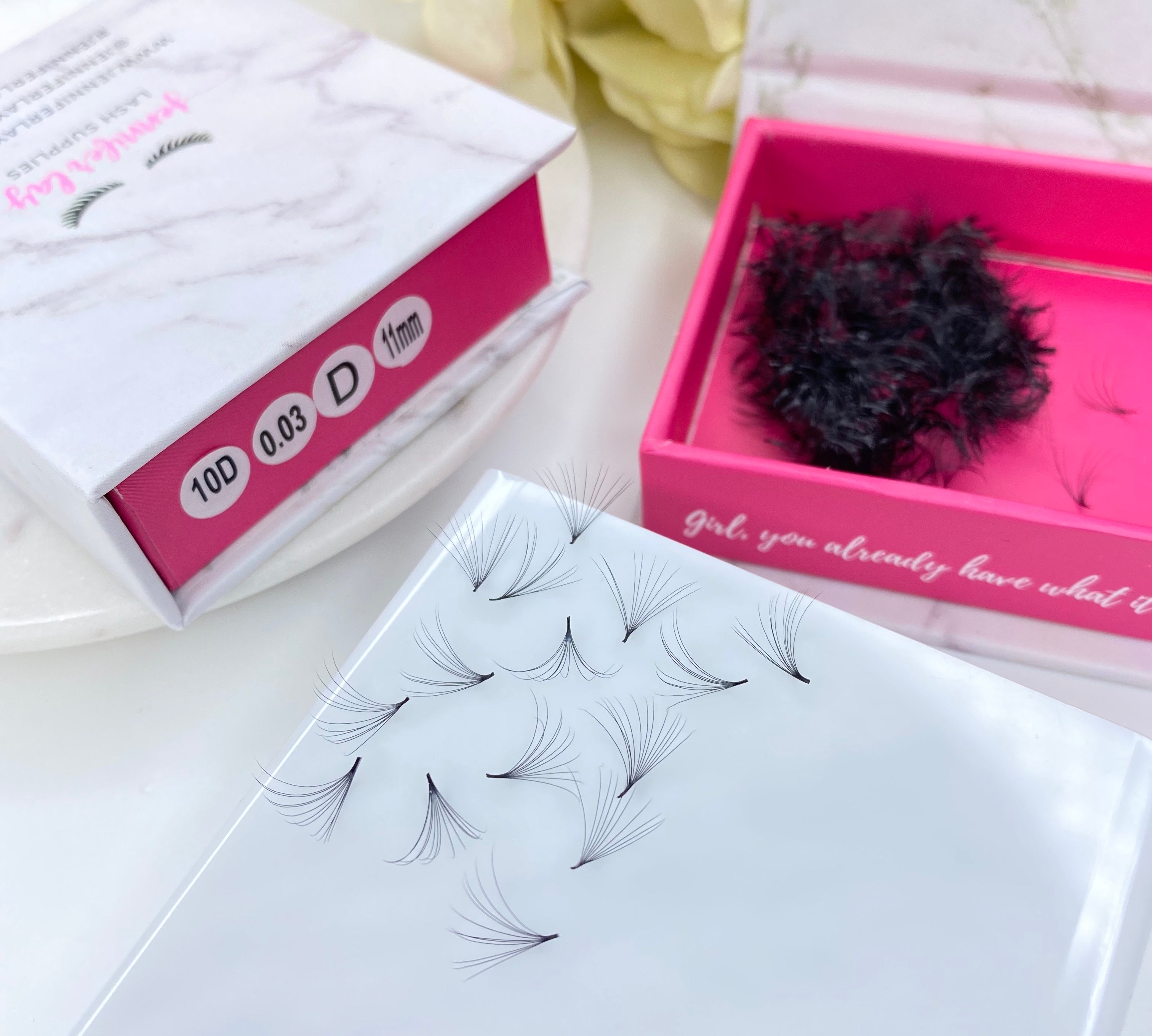 10D 0.03 Loose Pro-Made Fans