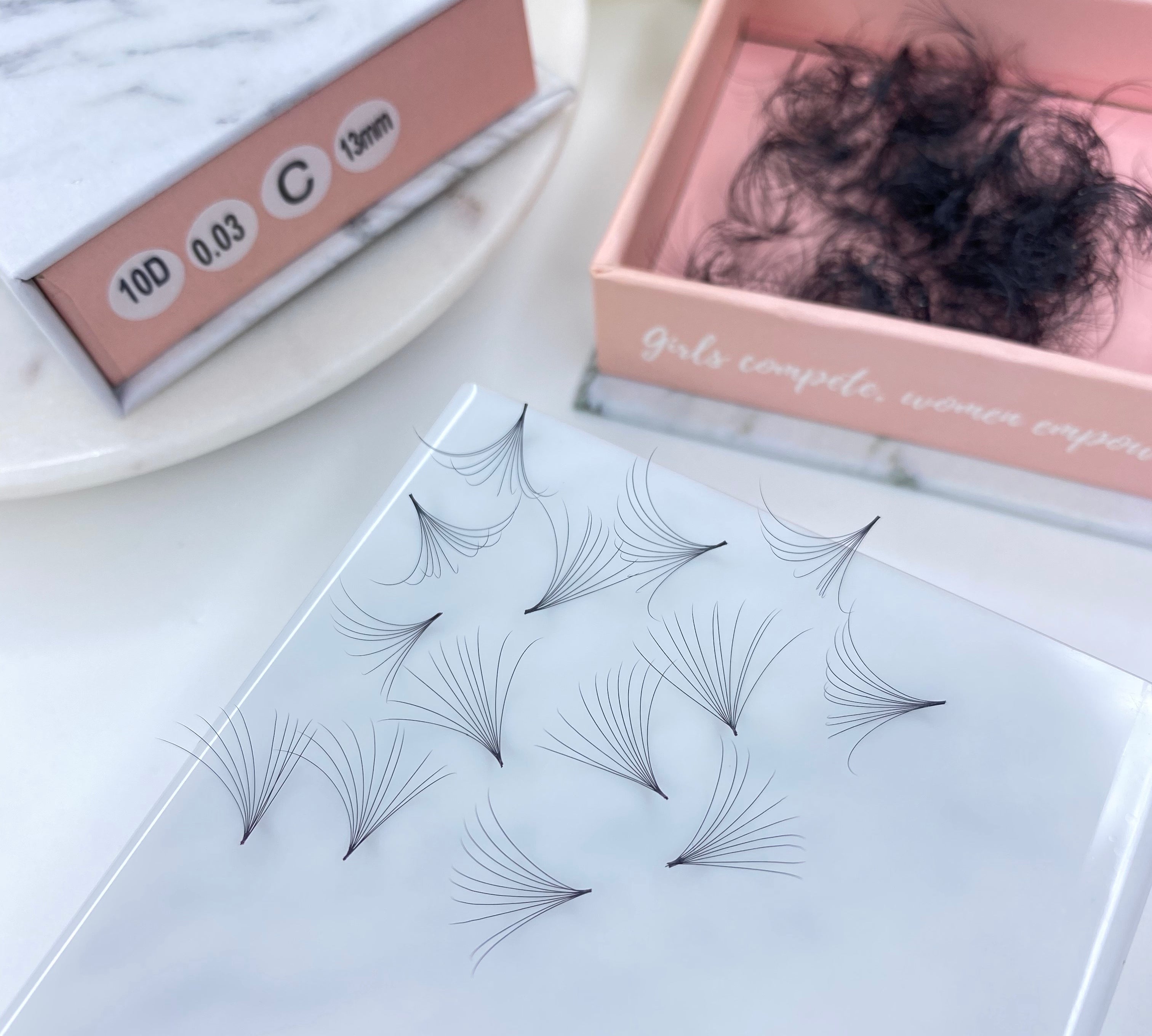 10D 0.03 Loose Pro-Made Fans